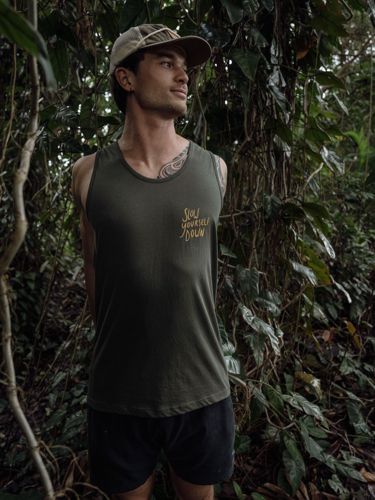 Slow Yourself Down Tank | Organic Cotton | Slow Yourself Down - Mens Shirts
