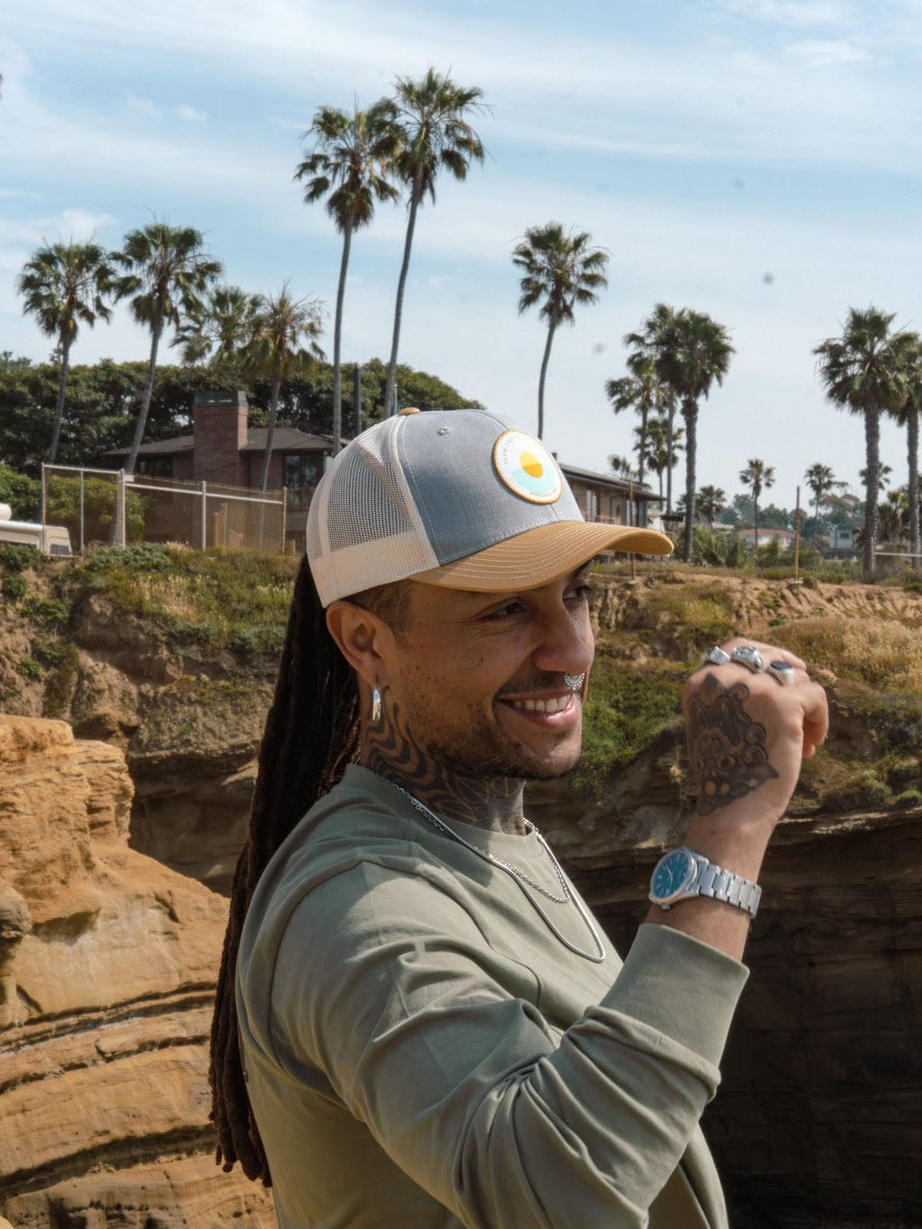 Sun Dip Trucker Hat | Slow Yourself Down - Hats