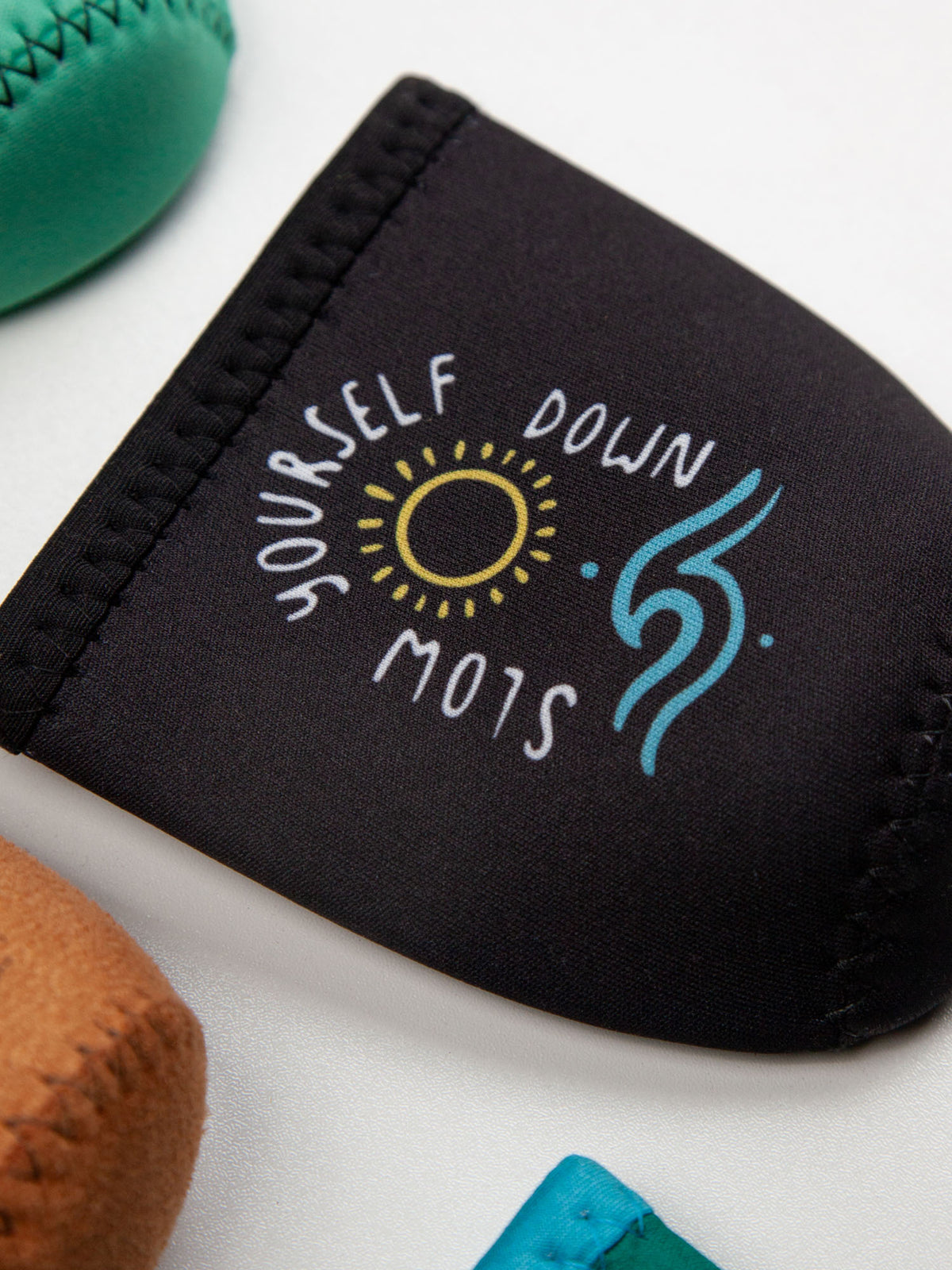 Sun and Wave Coozie | Slow Yourself Down - Coozie