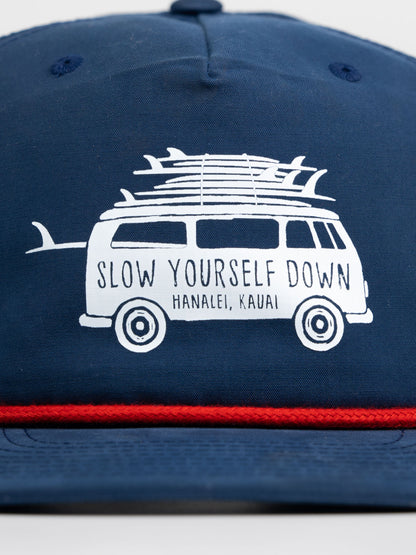 Surf Van Boaters Hat - Slow Yourself Down