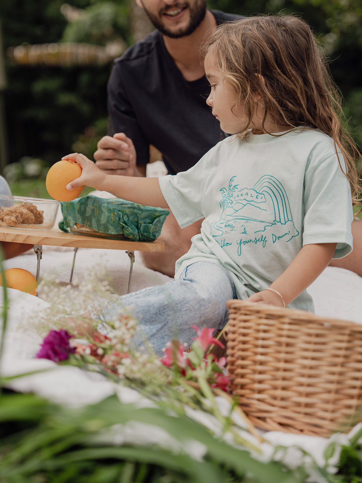 Toddler Beach Scene Tee - Slow Yourself Down