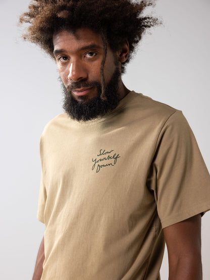 Uku Fish Tee | Organic Cotton | Slow Yourself Down - Mens Shirts