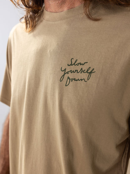 Uku Fish Tee | Organic Cotton | Slow Yourself Down - Mens Shirts