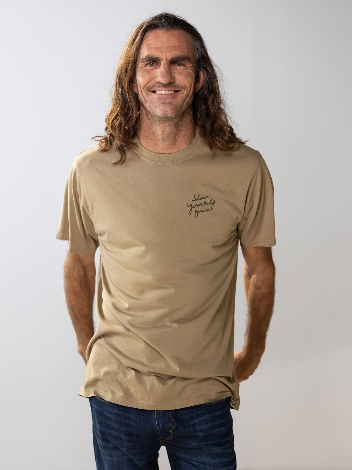 Uku Fish Tee | Organic Cotton | Slow Yourself Down - Mens Shirts