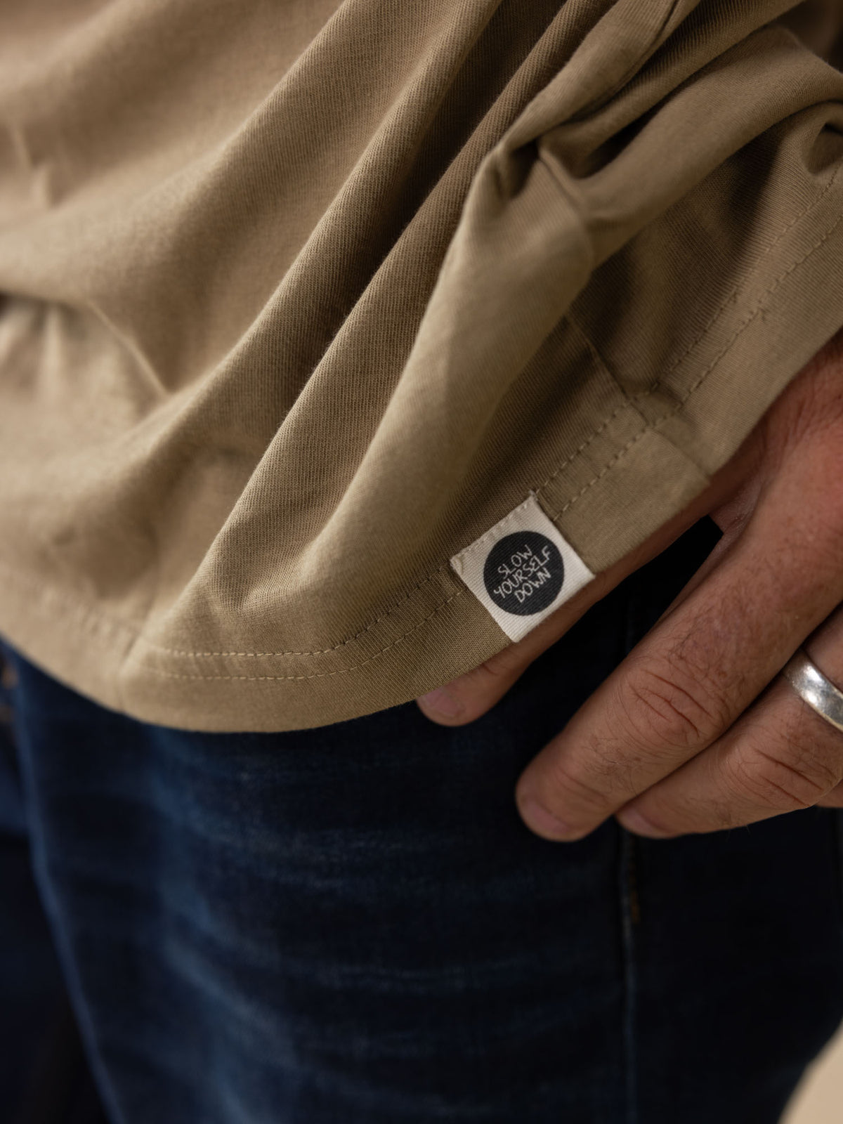 Uku Fish Tee | Organic Cotton | Slow Yourself Down - Mens Shirts