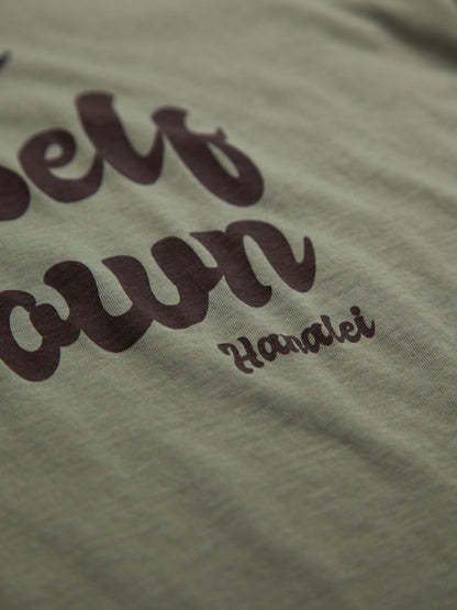 Womens Oversized Retro Tee | Organic Cotton | Slow Yourself Down - Womens Shirts