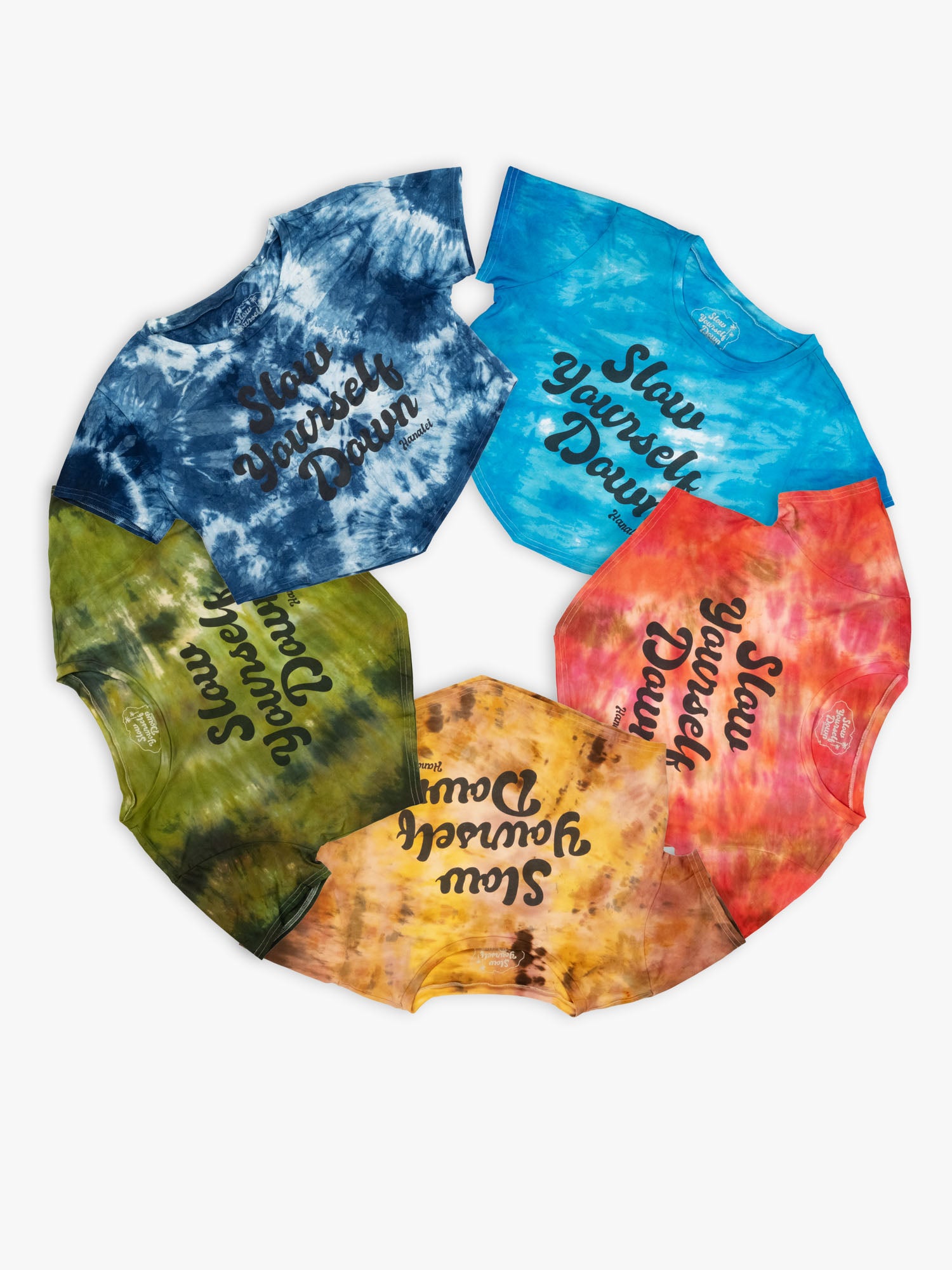 Hand-Dyed on Kaua'i.
