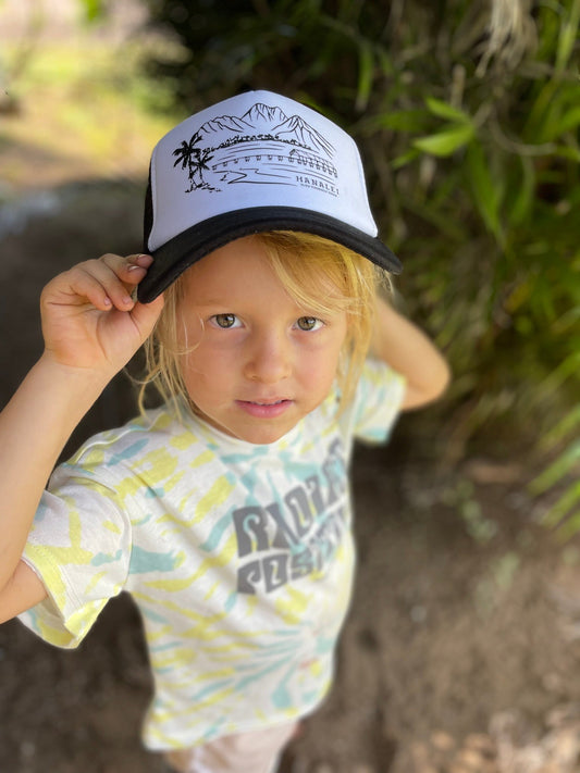 Kids Hanalei Bay Trucker Hat | Slow Yourself Down - Youth Hats